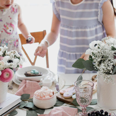 Easter Table Setting Inspiration & DIY